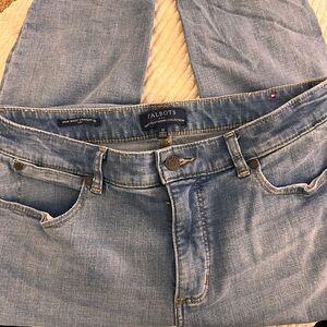 Talbots High Rise Jeans in Light Blue